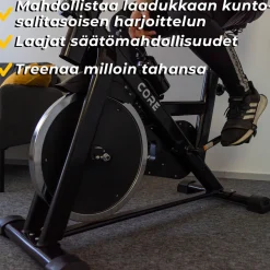 Spinningpyörä Core 1300, musta