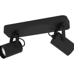 Spottivalaisin 2-os EGLO Sorego led 2x3W 28x10c12cm musta