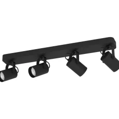 Spottivalaisin 4-os EGLO Sorego led 4x3W 58x10x12cm musta
