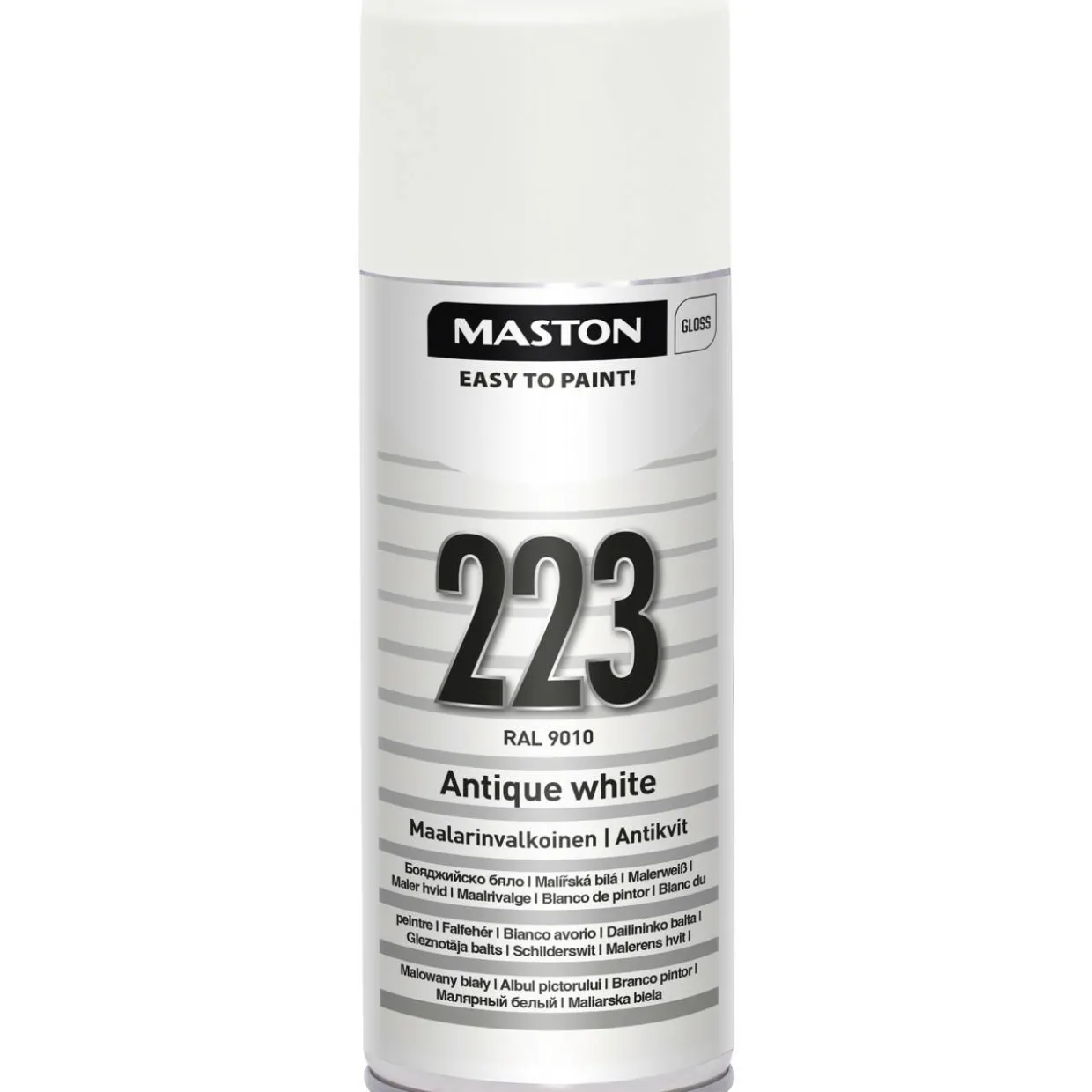 Spraymaali 100, maalarinvalkoinen, 400 ml