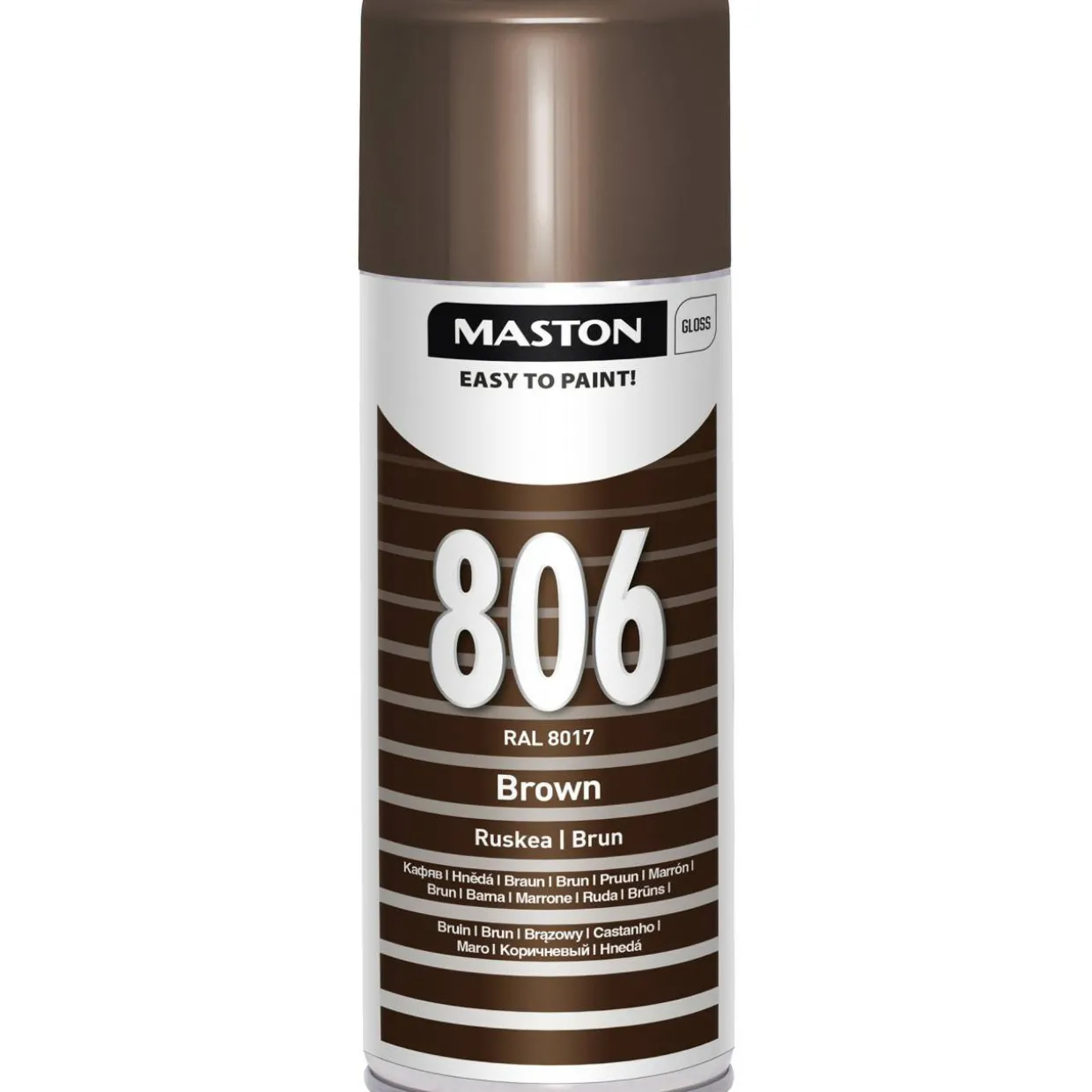 Spraymaali 400 ml, ruskea