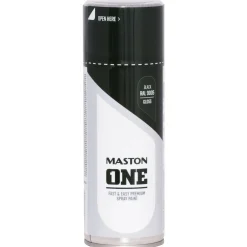 Spraymaali ONE 400 ml kiiltävä musta RAL9005