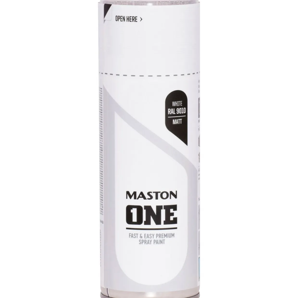 Spraymaali ONE® 400 ml, mattavalkoinen