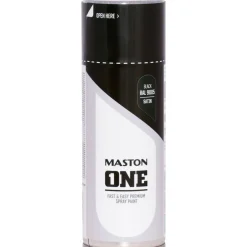 Spraymaali ONE® 400 ml, musta satiini