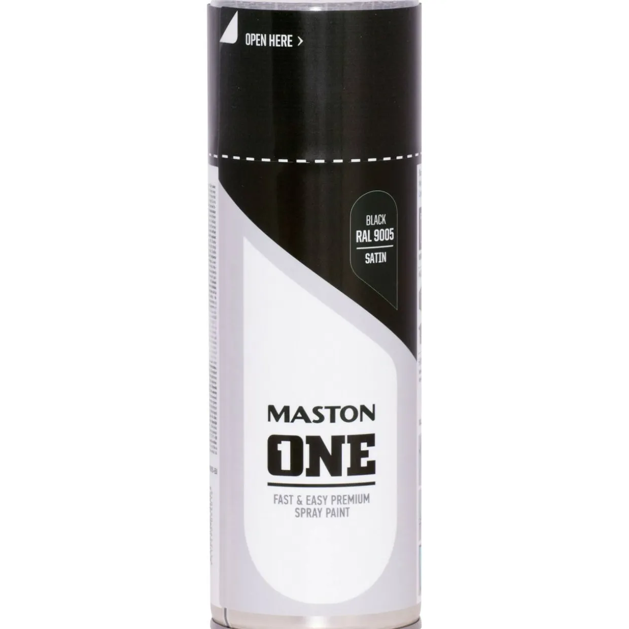 Spraymaali ONE® 400 ml, musta satiini