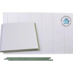 STP-0 ympäripontattu kosteudenkestävä MDF 10X160X2070 5KPL