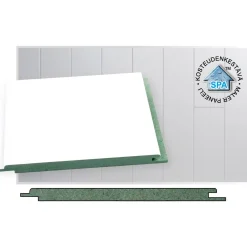 STP-0 ympäripontattu kosteudenkestävä MDF 10X160X2070 5KPL