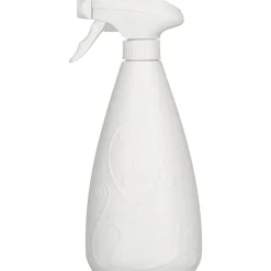 Suihkepullo 0,7 l valkoinen ornamentti