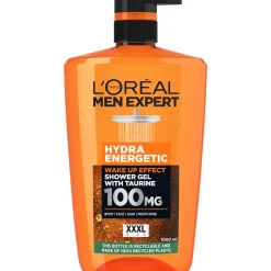 Suihkugeeli Loreal Men Expert 1 l Hydra Energetic normaalille iholle