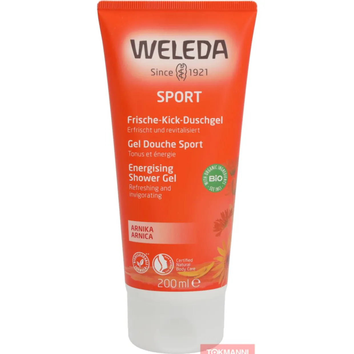 Suihkugeeli, Weleda 200 ml Arnica Sports