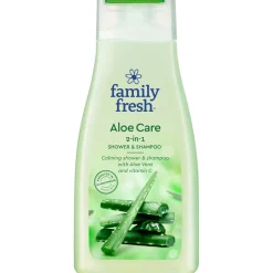 Suihkusaippua Family Fresh 500 ml Aloe Care shower & shampoo