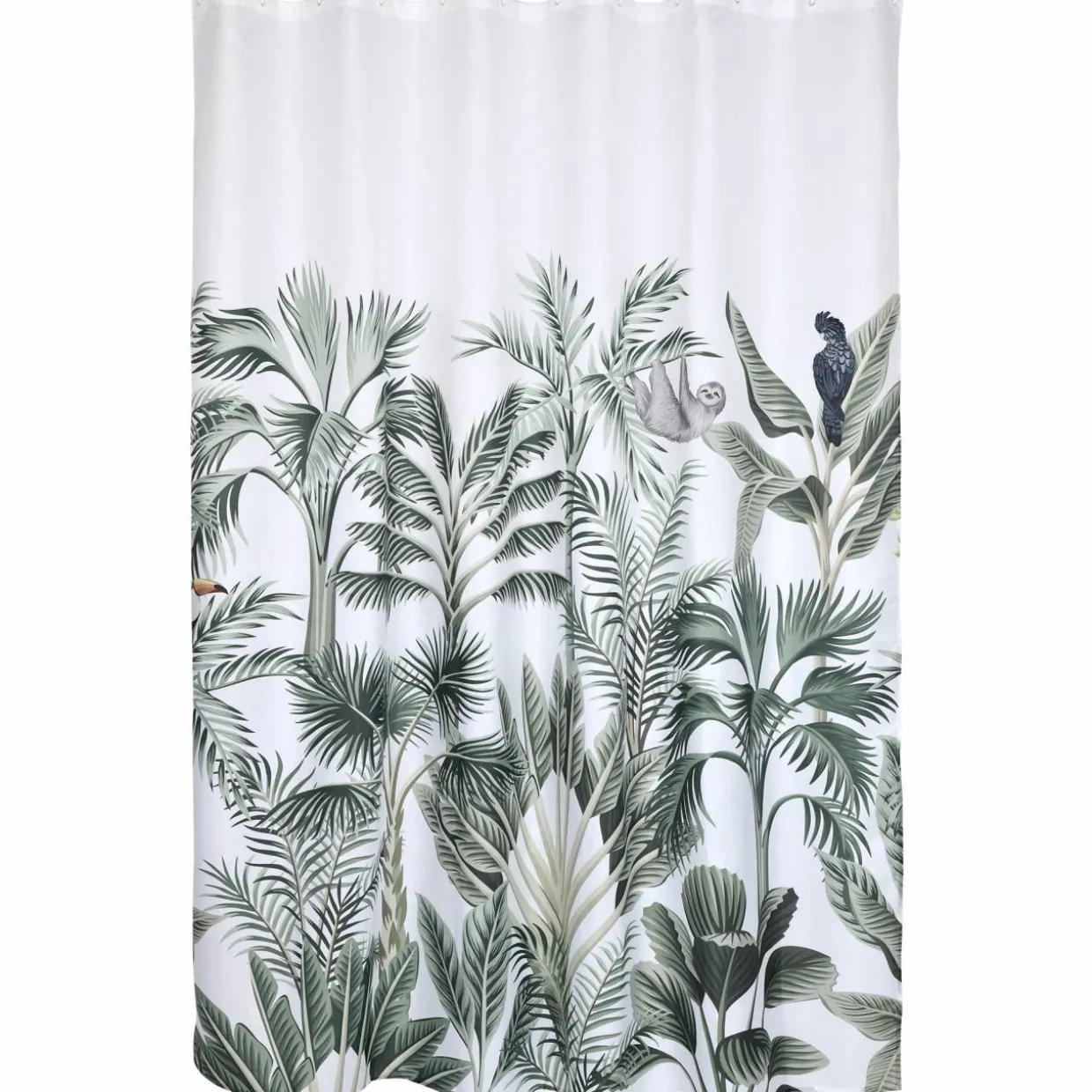 Suihkuverho Kotikulta 180 x 200 cm Palmunlehvät