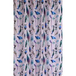 Suihkuverho Nordic Tricot 180 x 200 cm Paratiisilinnut