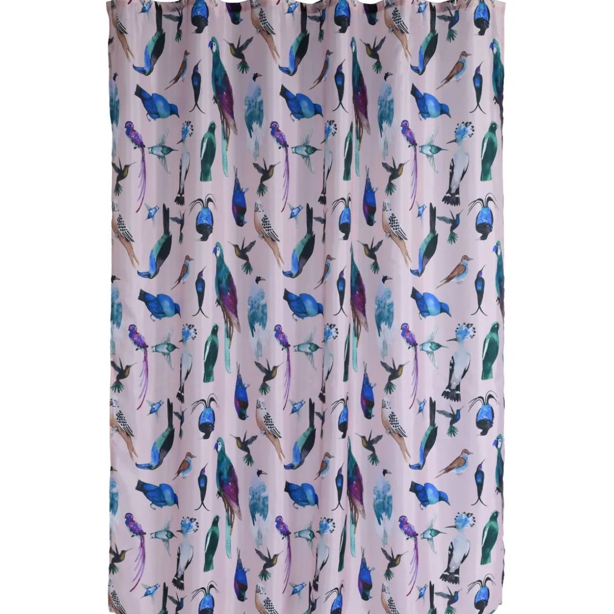Suihkuverho Nordic Tricot 180 x 200 cm Paratiisilinnut