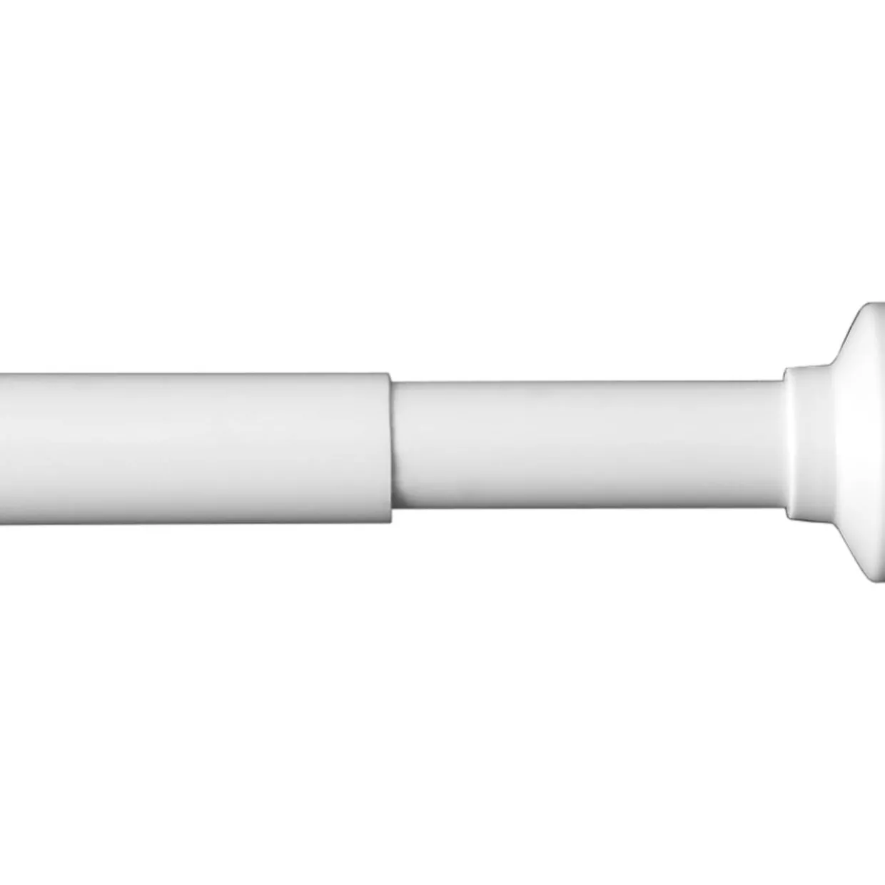 Suihkuverhotanko Kotikulta 75-125 cm valkoinen