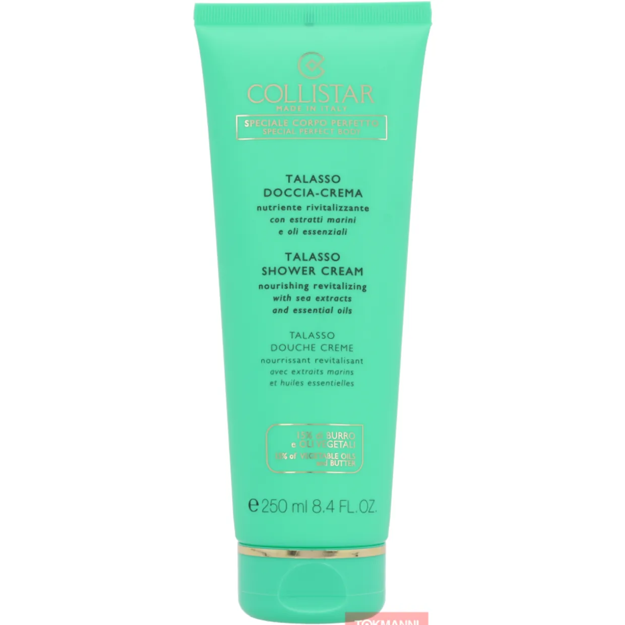 Suihkuvoide, Collistar 250 ml Talasso Nourishing Revital With Sea Extracts And Essential Oils