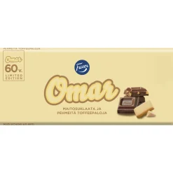 Suklaalevy Fazer 180 g Omar