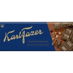Suklaalevy Karl Fazer 180 g hasselpähkinärouhe