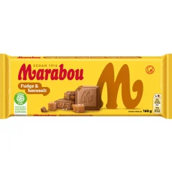 Suklaalevy Marabou 160 g Fudge & Havssalt