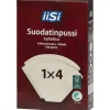 Suodatinpussi Iisi 100 kpl 1 x 4 valkaisematon