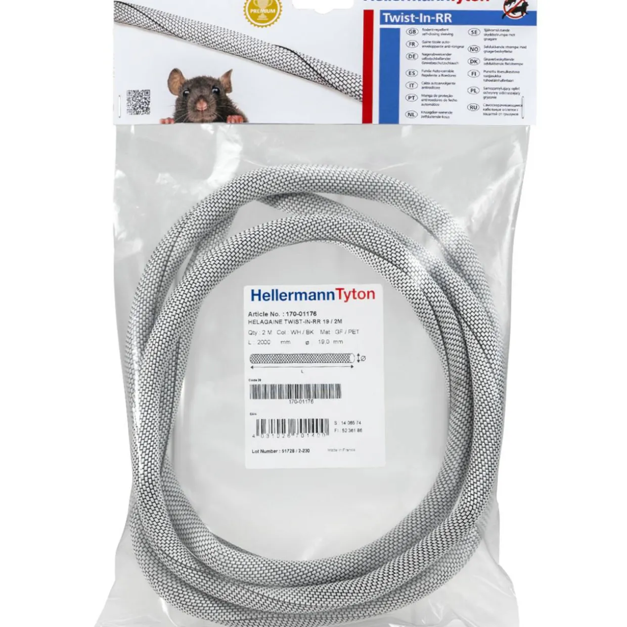 Suojasukka Hellermann Twist-In-RR-19-2m