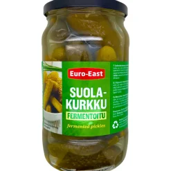 Suolakurkku Euro-East 740 g / 395 g