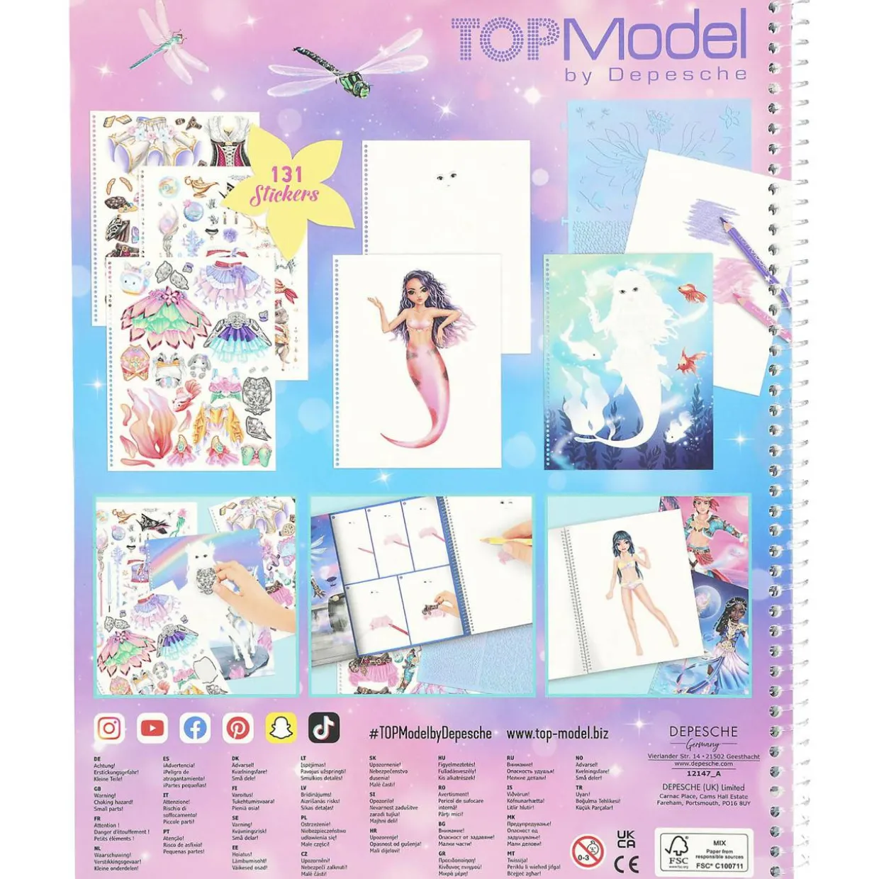 Suunnittelukirja TOPModel Fantasy