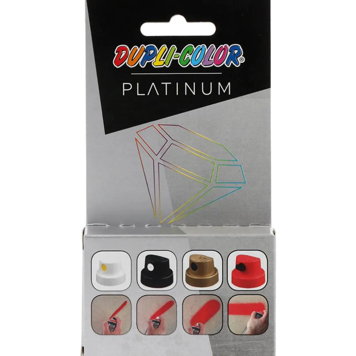 Suutinsetti Dupli-Color Platinum 6 kpl