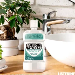 Suuvesi Listerine Naturals 500 ml Teeth Protect Milder Taste