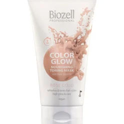 Sävytenaamio Biozell 150 ml Color Glow, Rose Gold