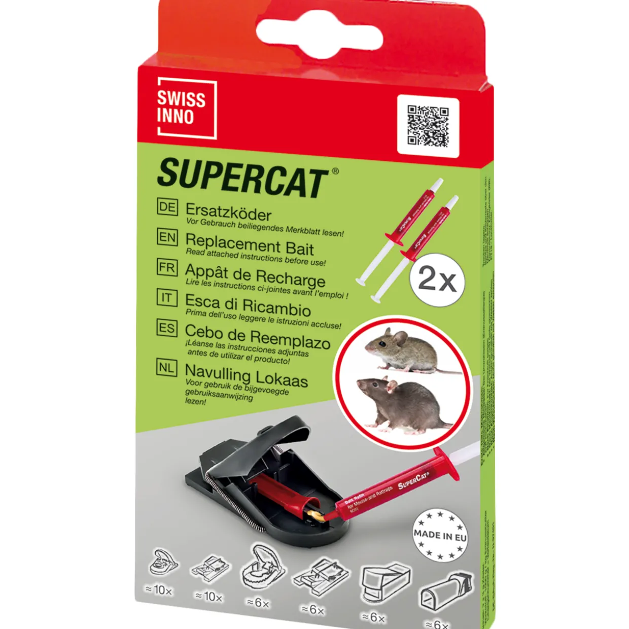 Syöttitahna SuperCat hiirenloukkuihin