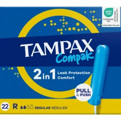 Tamponi Tampax 22 kpl Compak Regular