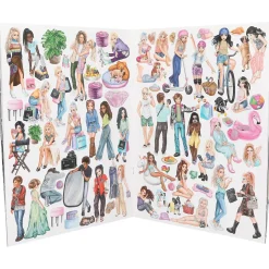 Tarrakirja TOPModel Stickerworld
