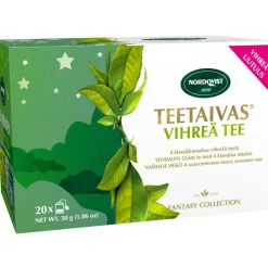 Teetaivas Nordqvist 20 x 1,5 g Vihreä tee