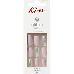 Tekokynnet Kiss Glitter Nails Glitters