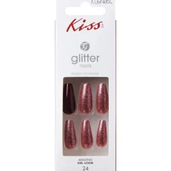 Tekokynnet Kiss Glitter Nails Stereotypes