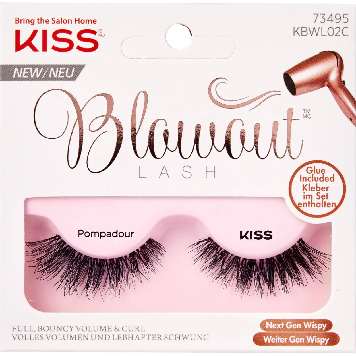 Tekoripset Kiss Blowout