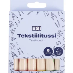 Tekstiilitussi Iisi 6 kpl