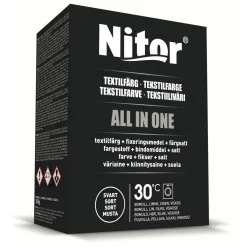Tekstiiliväri All-in-One 350 g Musta