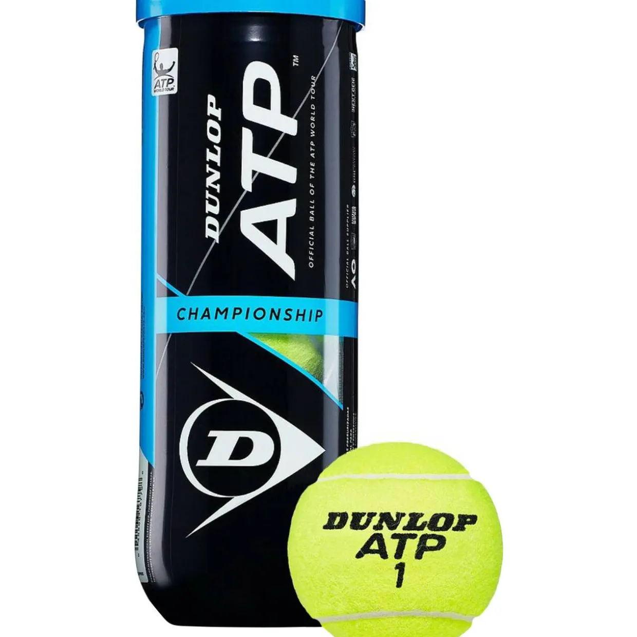 Tennispallo Dunlop ATP Championship, 3 kpl/prk