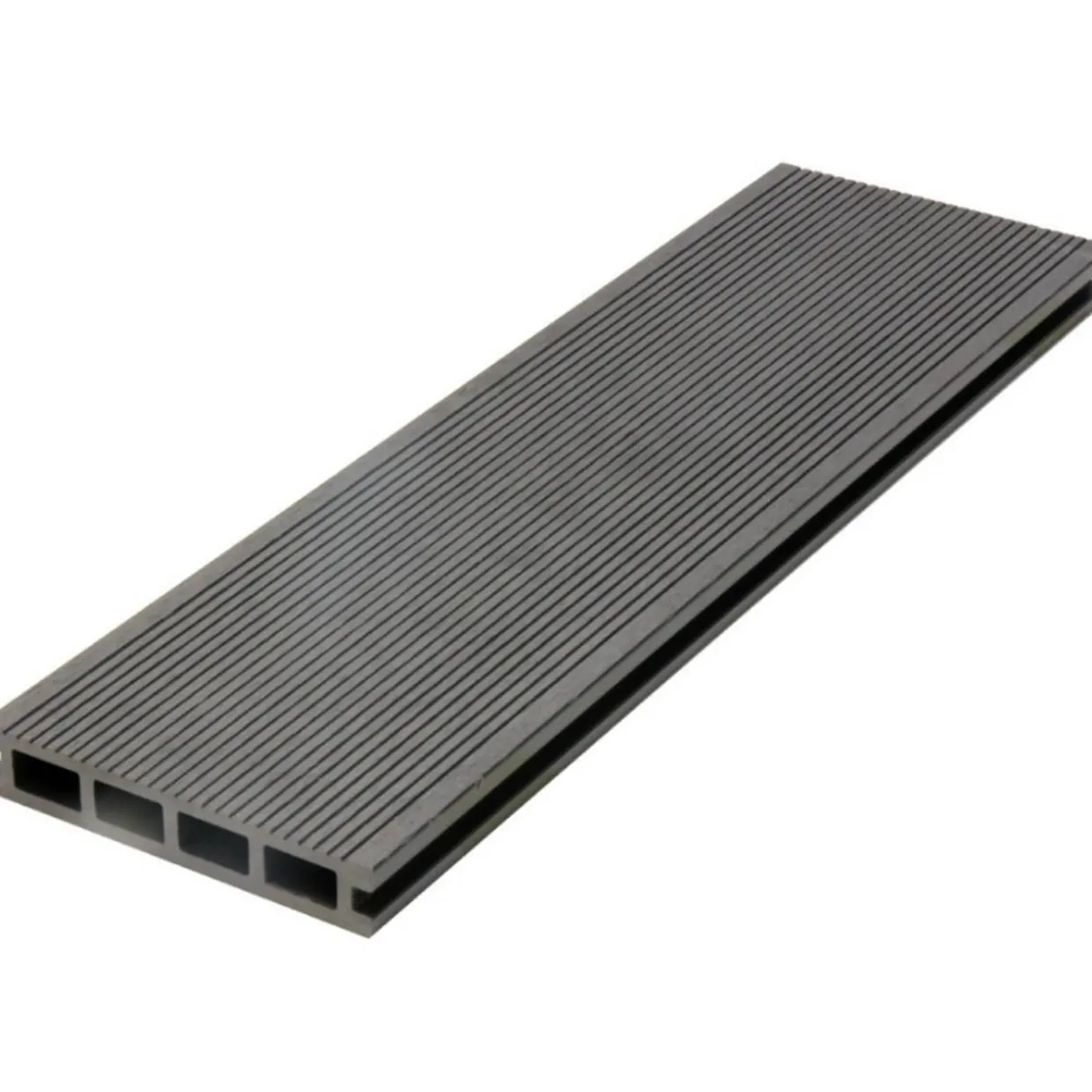 Terassilauta Cent 25 x 146 x 3900 mm 3D Ulkokalla puukomposiitti, harmaa