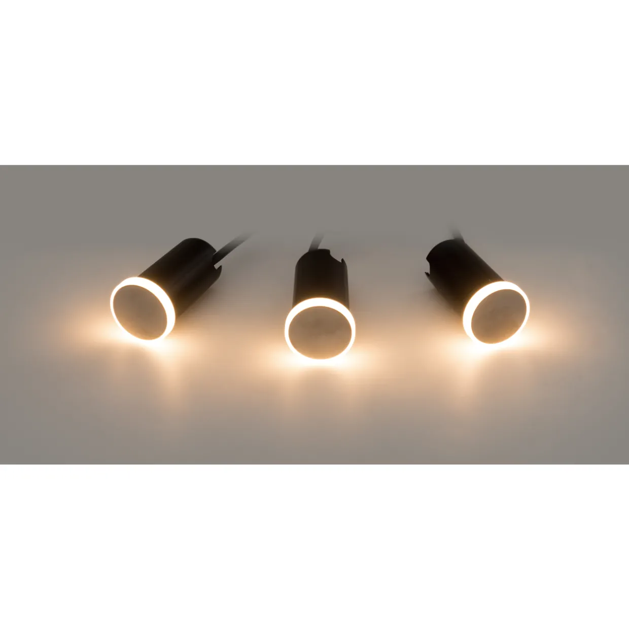 Terassi-/porrasvalosarja Led Energie 4 kpl 360˚-valaiseva 2W 40lm 3000K