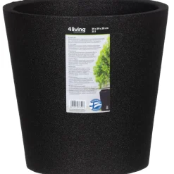 Termoruukku 4Living Piccolo 39 cm musta