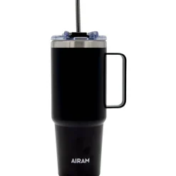 Teräsmuki Airam 850 ml Jumbo musta