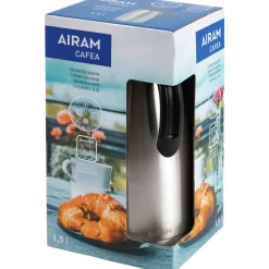 Terästermoskaadin Airam Cafea 1,5 l
