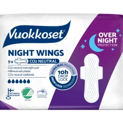 Terveysside 9 kpl Night Wings