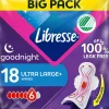 Terveysside Libresse 18 kpl Night Ultra Large+ Wing Big pack