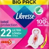 Terveysside Libresse 22 kpl Ultra Long+ Wings Big pack