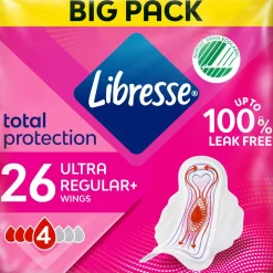 Terveysside Libresse 26 kpl Ultra+ Wings Big pack
