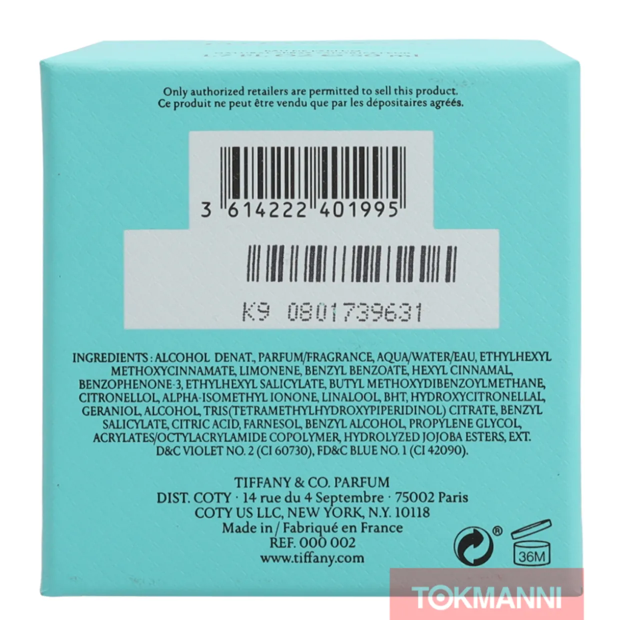 Tiffany & Co Edp Spray 30ml